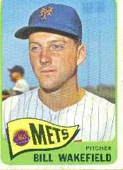 1965 Topps Baseball Cards      167     Bill Wakefield